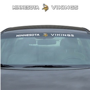 Minnesota Vikings Sun Stripe Windshield Decal 3.25 in. x 34 in., 61477