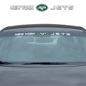 New York Jets Sun Stripe Windshield Decal 3.25 in. x 34 in., 61481