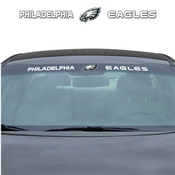 NFL - Philadelphia Eagles Windshield Decal 34 x 3.5 - Primary Logo and Team Wordmark, 61483
