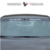 Houston Texans Sun Stripe Windshield Decal 3.25 in. x 34 in., 61493