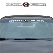 Georgia Bulldogs Sun Stripe Windshield Decal 3.25 in. x 34 in., 61504