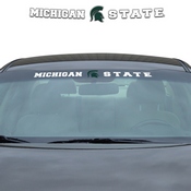 Michigan State Spartans Sun Stripe Windshield Decal 3.25 in. x 34 in., 61516