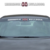 Mississippi State Bulldogs Sun Stripe Windshield Decal 3.25 in. x 34 in., 61519