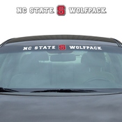 North Carolina State University Windshield Decal 34 x 3.5 - Primary Logo and Team Wordmark, 61523