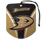NHL - Anaheim Ducks Air Freshener 2-pk 2.75 x 3.5 - "Duck Foot" Logo & Wordmark, 61592