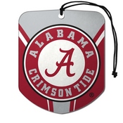 University of Alabama Air Freshener 2-pk 2.75 x 3.5 - "Round A 'CRIMSON TIDE'" Alternate Logo, 61602