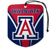 University of Arizona Air Freshener 2-pk 2.75 x 3.5 - "A" Primary Logo & Wordmark, 61603