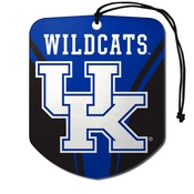 University of Kentucky Air Freshener 2-pk 2.75 x 3.5 - "UK" Logo & Wordmark, 61617