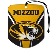 University of Missouri Air Freshener 2-pk 2.75 x 3.5 - 