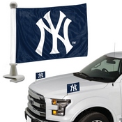MLB - New York Yankees Ambassador Flags 4 x 6 - "NY" Primary Logo, 61848