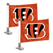 NFL - Cincinnati Bengals Ambassador Flags 4 x 6 - Stiped B Logo, 61862