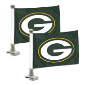 NFL - Green Bay Packers Ambassador Flags 4 x 6 - Packers Primary Logo, 61867