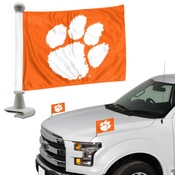 Clemson University Ambassador Flags 4 x 6 - "Paw Print" Primary Logo, 61899