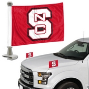North Carolina State University Ambassador Flags 4 x 6 - "NCS" Logo, 61921
