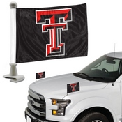 Texas Tech University Ambassador Flags 4 x 6 - "TT" Primary Logo, 61933