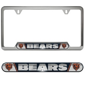 NFL - Chicago Bears Embossed License Plate Frame 12.25 x 6.25 - Primary Logo and Wordmark, 61947