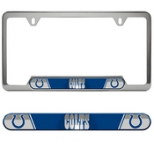 NFL - Indianapolis Colts Embossed License Plate Frame 12.25 x 6.25 - Primary Logo and Wordmark, 61954