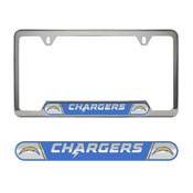 NFL - Los Angeles Chargers Embossed License Plate Frame 12.25 x 6.25 - Primary Logo and Wordmark, 61965