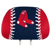 MLB - Boston Red Sox Printed Headrest Cover 14 x 10 - "Red Socks" Logo, 61997