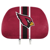 Arizona Cardinals Printed Head Rest Cover Set - 2 Pieces, 62002