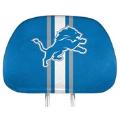 NFL - Detroit Lions Printed Headrest Cover 14 x 10 - Lions Primary Logo, 62012