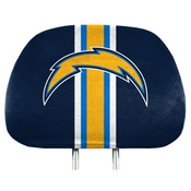 NFL - Los Angeles Chargers Printed Headrest Cover 14 x 10 - Chargers Primary Logo, 62026