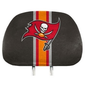 NFL - Tampa Bay Buccaneers Printed Headrest Cover 14 x 10 - Buccaneers Primary TaBa, 62030