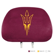 Arizona State Sun Devils Printed Head Rest Cover Set - 2 Pieces, 62036