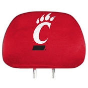 Cincinnati Bearcats Printed Head Rest Cover Set - 2 Pieces, 62041