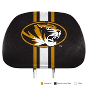 Missouri Tigers Printed Head Rest Cover Set - 2 Pieces, 62059