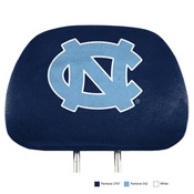 North Carolina Tar Heels Printed Head Rest Cover Set - 2 Pieces, 62061
