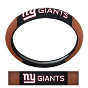 NFL - New York Giants Sports Grip Steering Wheel Cover 14.5 to 15.5 - Primary Logo and Wordmark, 62102
