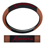 University of Alabama Sports Grip Steering Wheel Cover 14.5 to 15.5 - Primary Logo and Wordmark, 62115