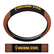 Arizona State University Sports Grip Steering Wheel Cover 14.5 to 15.5 - Primary Logo and Wordmark, 62117