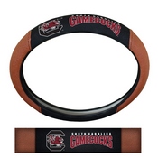 University of South Carolina Sports Grip Steering Wheel Cover 14.5 to 15.5 - Primary Logo and Wordmark, 62141