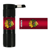 NHL - Chicago Blackhawks Flashlight 7" x 6" x 1" - Flames Primary Logo, 62333