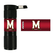 University of Maryland Flashlight 7" x 6" x 1" - "Turtle M" Primary Logo, 62377