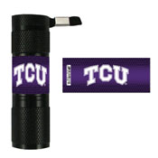 Texas Christian University Flashlight 7" x 6" x 1" - "Horned Frog" Logo, 62400