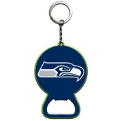 NFL - Seattle Seahawks Keychain Bottle Opener 3 x 3 - Seahawks Primary Logo, 62504