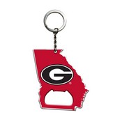 Georgia Bulldogs Keychain Bottle Opener, 62511