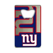 New York Giants Credit Card Style Bottle Opener - 2 x 3.25, 62560