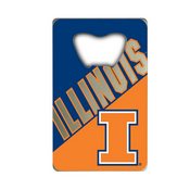 Illinois Illini Credit Card Style Bottle Opener - 2 x 3.25, 62576