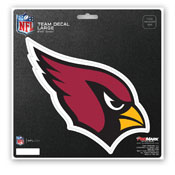 NFL - Arizona Cardinals Large Decal 8 x 8 - 