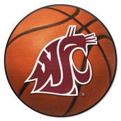 Washington State Basketball Mat 27" diameter, 626