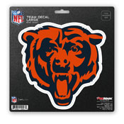 NFL - Chicago Bears Large Decal 8 x 8 - "Bear Head" Logo, 62601