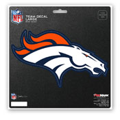 NFL - Denver Broncos Large Decal 8 x 8 - "Bronco" Logo, 62605
