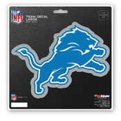 NFL - Detroit Lions Large Decal 8 x 8 - "Lion" Logo, 62606