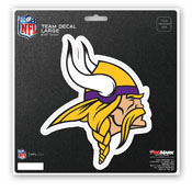 NFL - Minnesota Vikings Large Decal 8 x 8 - 