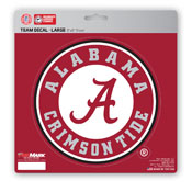 University of Alabama Large Decal 8 x 8 - "Round A 'CRIMSON TIDE'" Alternate Logo, 62628