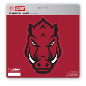 University of Arkansas Large Decal 8 x 8 - "Razorback Head" Logo, 62633